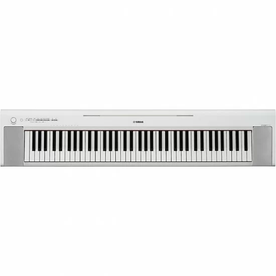 Yamaha Piaggero NP 35 76 key Portable Piano White M4music